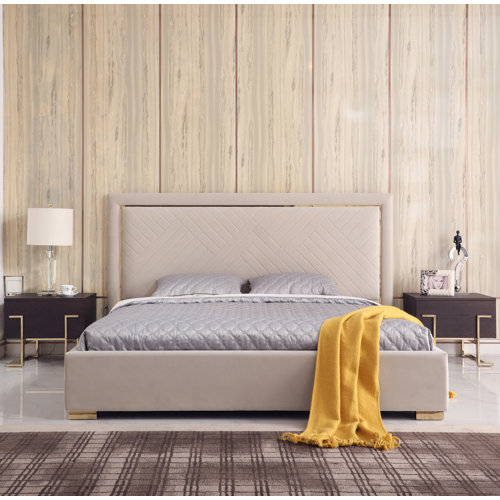 Everly Quinn Maisha Upholstered Bed Wayfair